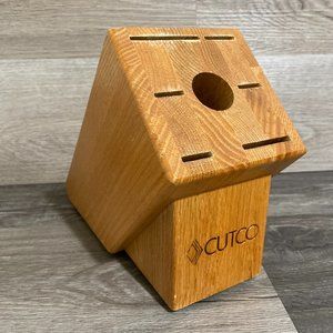Cutco Galley Set Block (7-Slot) Oak